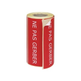 Rouleau de 500 &eacute;tiquettes - NE PAS GERBER - 150 x 50 mm