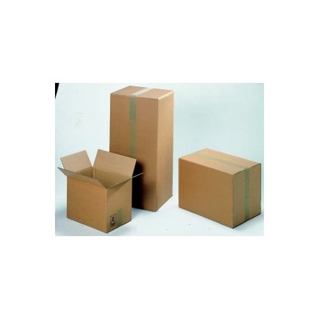 Caisse américaine double cannelure LNEDD30 DD - 40 X 40 X 40 CM
