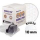 Boite distributrice Bubble Pak - Rouleau de film bulles AIRCAP 10 mm prédécoupé tous les 300 mm - 300 x 300 mm x 50 m