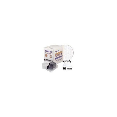 Boite distributrice Bubble Pak - Rouleau de film bulles AIRCAP 10 mm prédécoupé tous les 300 mm - 300 x 300 mm x 50 m
