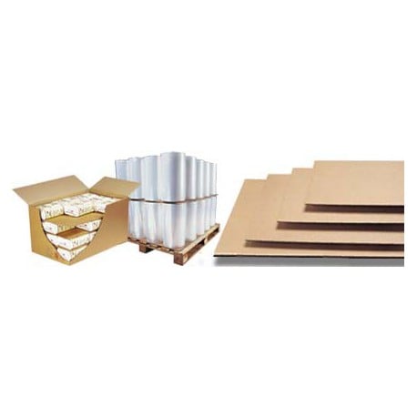 Plaque carton pour séparation - PC10kraft 59,5 x 39,5 cm