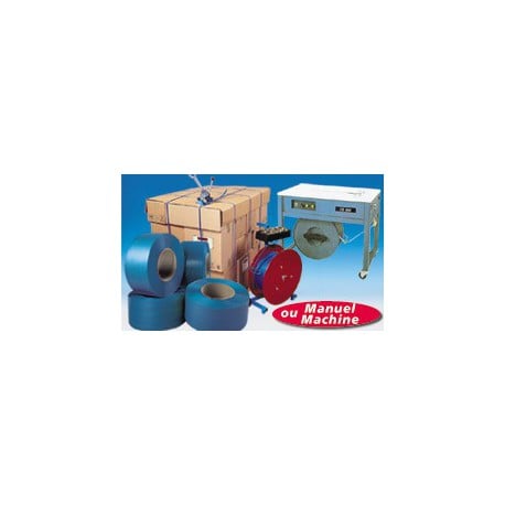 Feuillard polypropylene machine 12 x 0.55 mm x 3000 m
