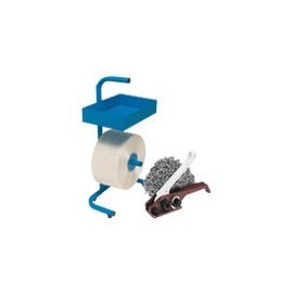 Kit feuillard textile 13 mm x 1100 m - 1 D&eacute;vidoir &ndash; 1 Tendeur &ndash; 1000 Boucles
