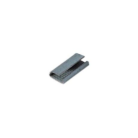 Chape acier crantée pour combiné STRAPEX KO 13 mm - Le colis de 1000