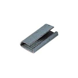 Chape acier crant&eacute;e pour combin&eacute; STRAPEX KO 16 mm - Le colis de 1000