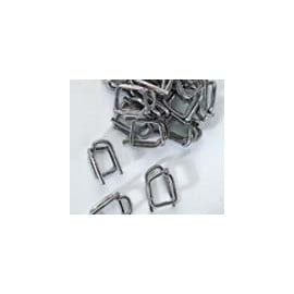Boucles acier 13 mm pour feuillard textile - Carton de 1000