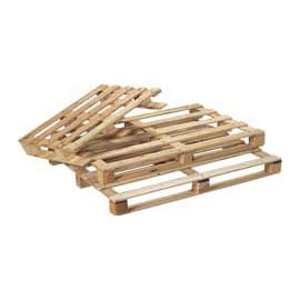 Palette bois d&deg;exp&eacute;dition l&eacute;g&egrave;re - 6 planches, 64 mm Top-vente prix &eacute;co - 80 x 120 cm