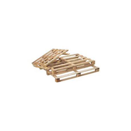 Palette bois d°expédition légère - 6 planches, 64 mm Top-vente prix éco - 80 x 120 cm