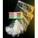 Sachet ecoclip bande blanche pebd 50 my 4 x 6 cm - Carton de 1000
