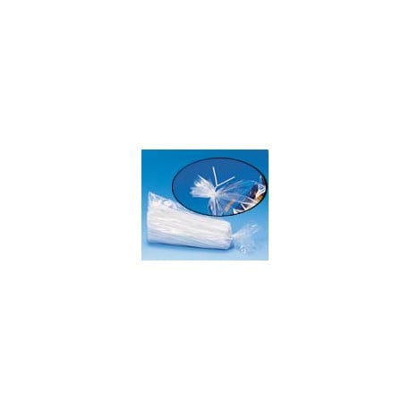 Lien plastique vert twistband longueur 20 cm x 3.8 mm - Colis de 1000
