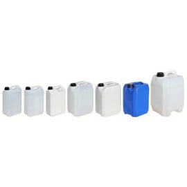 Bidon plastique blanc 5 litres y 1.6 186 x 127 x 290 mm
