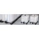 Conteneur IBC 1000 litres en polyéthylène Haute Densité (HDPE) - 120 x 100 x 116.5 cm