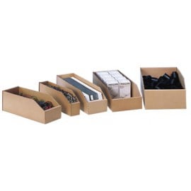 Bac de stockage carton PC30kraft 30 x 10 x 11 cm