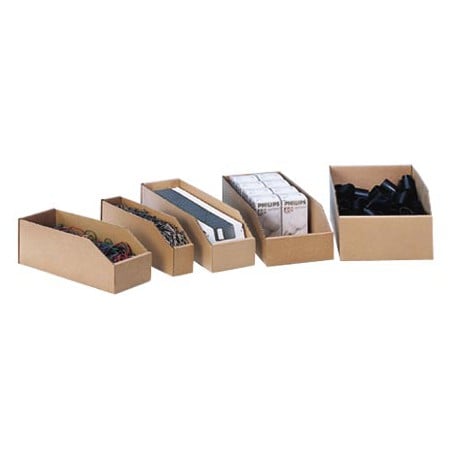 Bac de stockage carton PC30kraft 30 x 10 x 11 cm