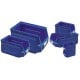 Bac à bec plastique bleu 1l - 16,5 x 10 x 8,2 cm