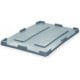 Couvercle caisse palette plastique 120 x 100 cm