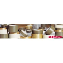 Ruban adh&eacute;sif PVC vinyle blanc 33my classique - 48 mm x 100 m