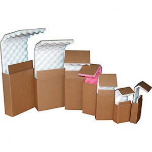 étui capitonné de mousse-calage-protection-transport-mousse calage-boite carton-housse-envelope-preserver-camions-emballages